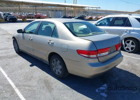 2003 Honda Accord 2.4 Lx from USA, damaged, VIN JHMCM56343C078265